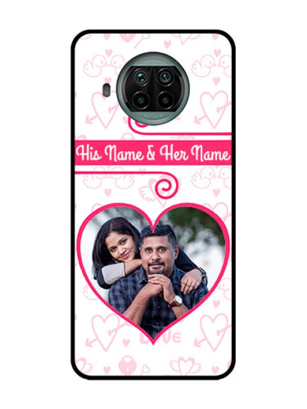 Custom Xiaomi Mi 10I 5G Custom Metal Phone Case - Heart Shape Love Design