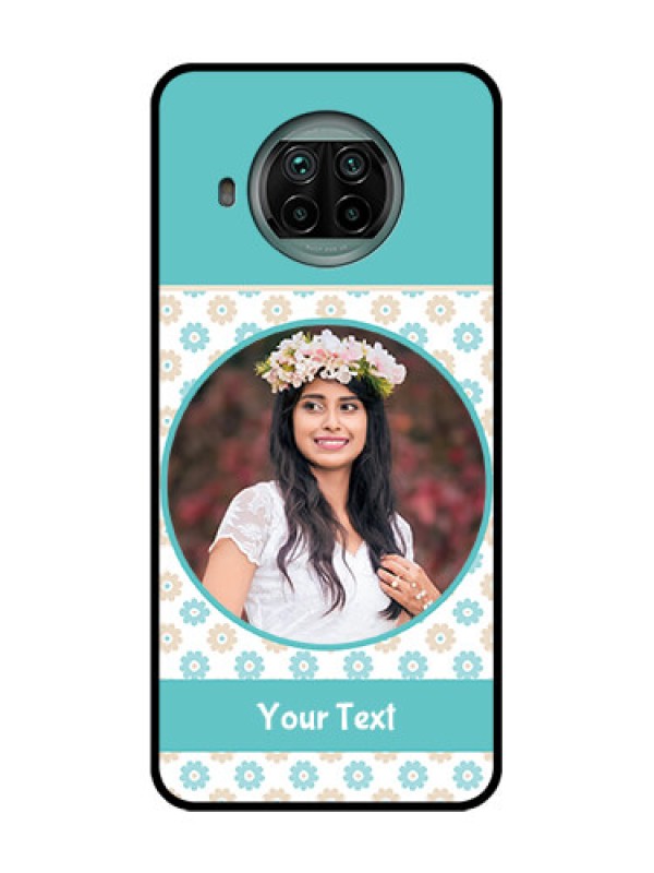Custom Xiaomi Mi 10I 5G Custom Metal Phone Case - Beautiful Flowers Design