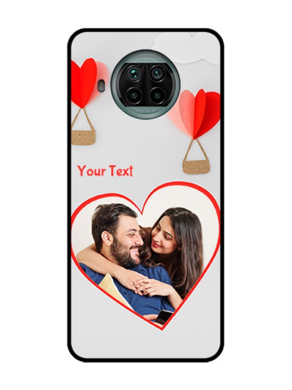Custom Xiaomi Mi 10I 5G Custom Metal Phone Case - Parachute Love Design