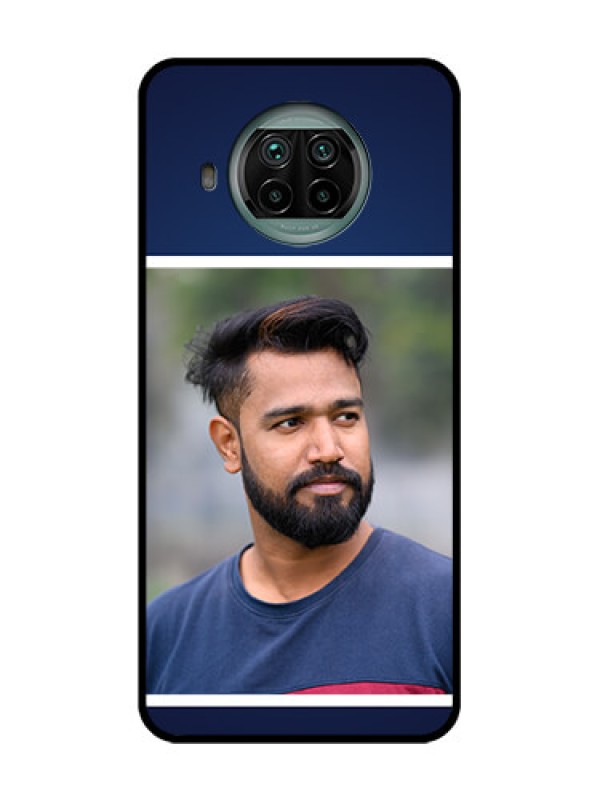 Custom Xiaomi Mi 10I 5G Custom Metal Phone Case - Simple Royal Blue Design