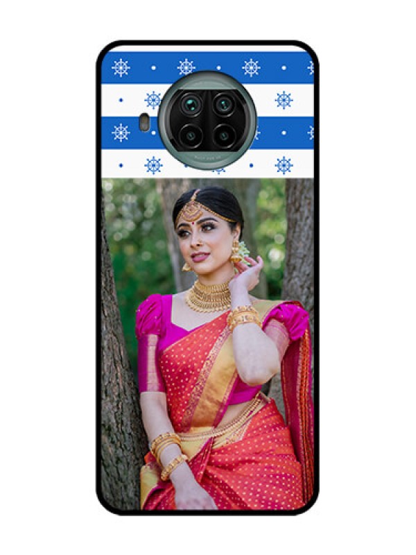 Custom Xiaomi Mi 10I 5G Custom Metal Phone Case - Snow Pattern Design