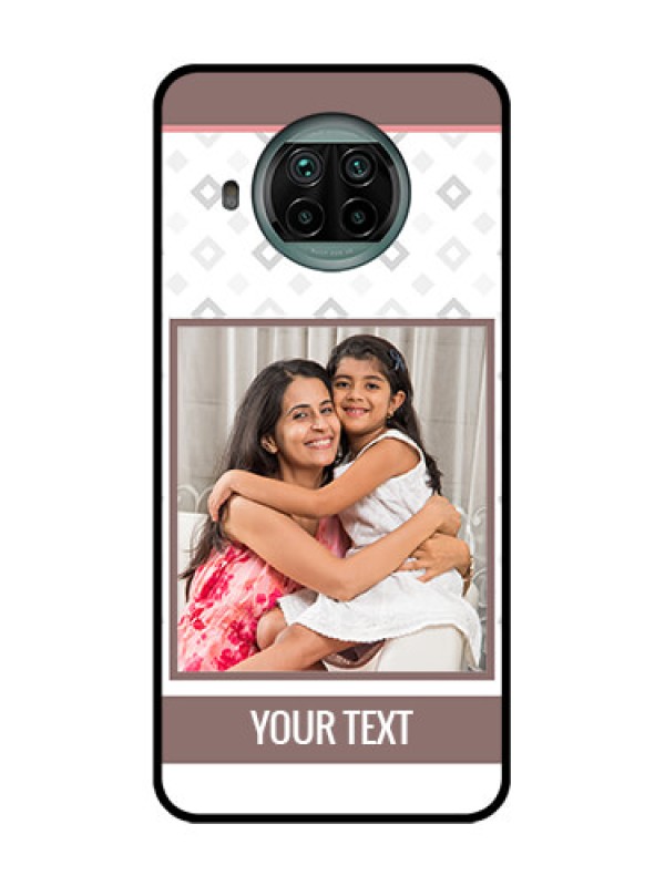 Custom Xiaomi Mi 10I 5G Custom Metal Phone Case - Simple Diamond Design