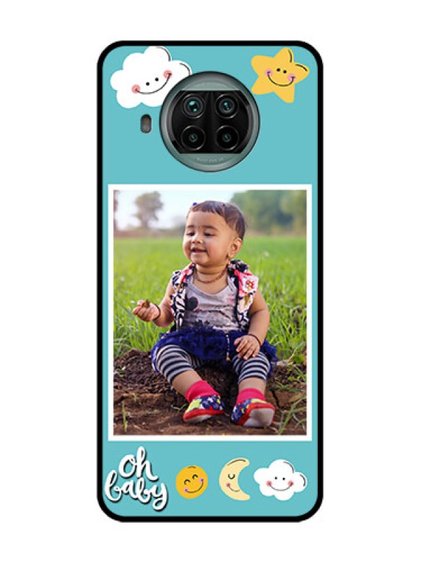 Custom Xiaomi Mi 10I 5G Custom Metal Phone Case - Smiley Kids Stars Design