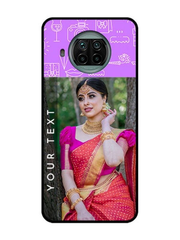 Custom Xiaomi Mi 10I 5G Custom Metal Phone Case - Birthday Icons Design