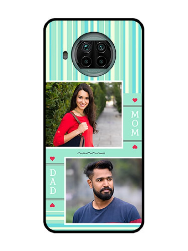 Custom Xiaomi Mi 10I 5G Custom Metal Phone Case - Mom and Dad Pic Design