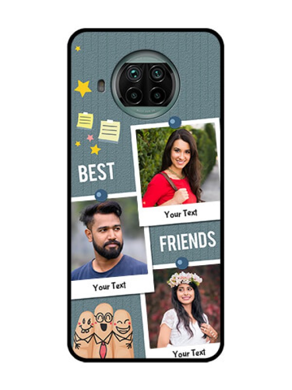 Custom Xiaomi Mi 10I 5G Custom Metal Phone Case - Sticky Frames And Friendship Design