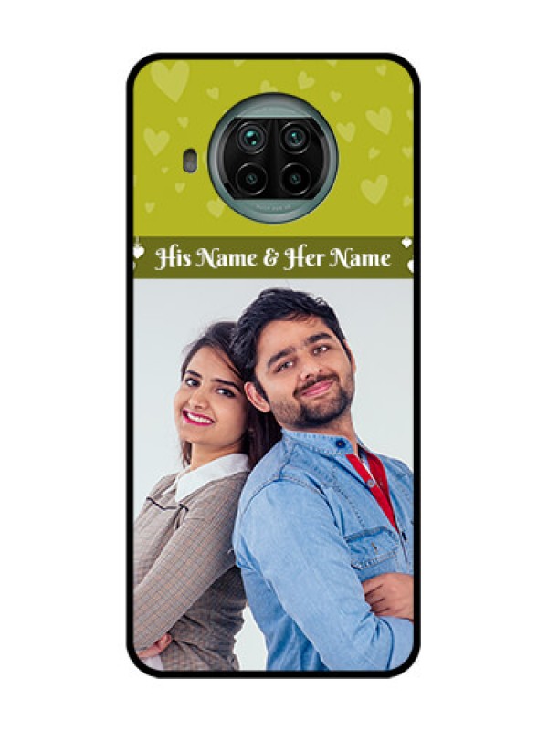 Custom Xiaomi Mi 10I 5G Custom Metal Phone Case - You and Me Heart Design