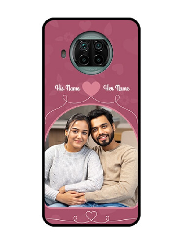 Custom Xiaomi Mi 10I 5G Custom Metal Phone Case - Love Floral Design
