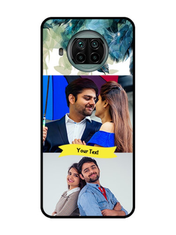 Custom Xiaomi Mi 10I 5G Custom Metal Phone Case - Image With Boho Peacock Feather Design