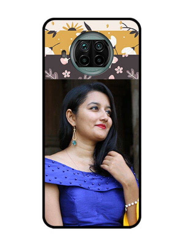 Custom Xiaomi Mi 10I 5G Custom Metal Phone Case - Stylish Floral Design