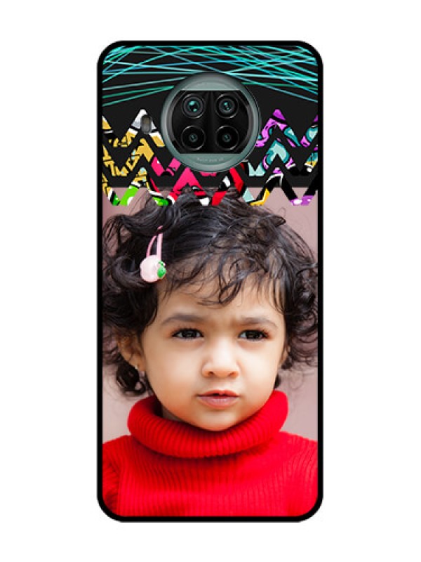 Custom Xiaomi Mi 10I 5G Custom Metal Phone Case - Neon Abstract Design