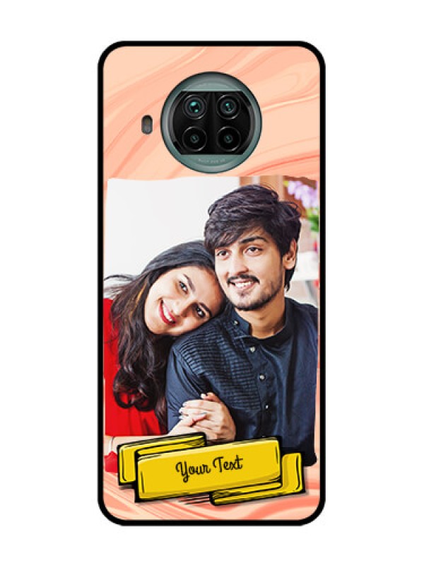 Custom Xiaomi Mi 10I 5G Custom Metal Phone Case - Marble Texture Design