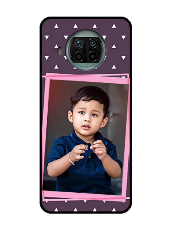 Custom Xiaomi Mi 10I 5G Custom Metal Phone Case - Triangle Pattern Dotted Design