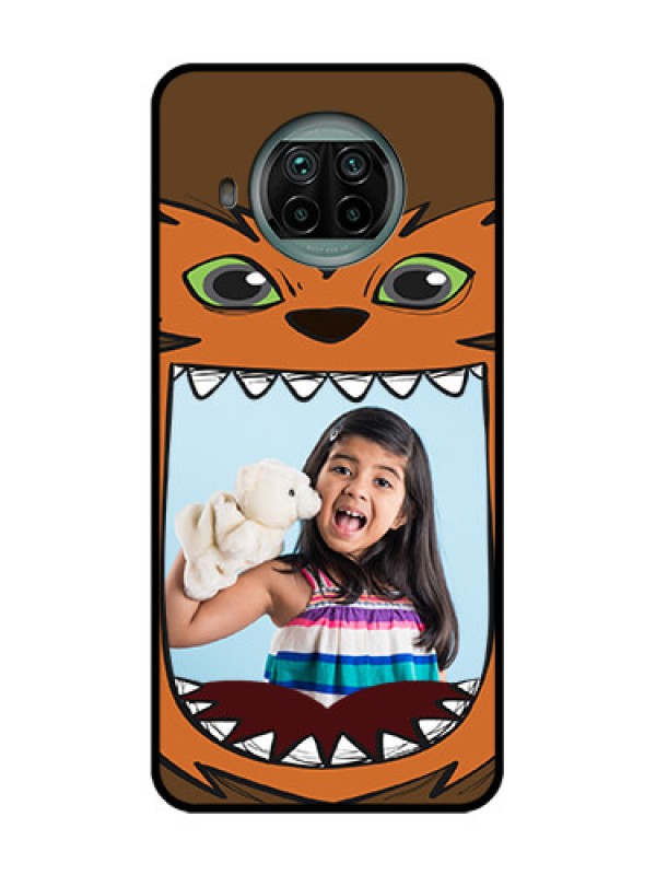Custom Xiaomi Mi 10I 5G Custom Metal Phone Case - Owl Monster Back Case Design