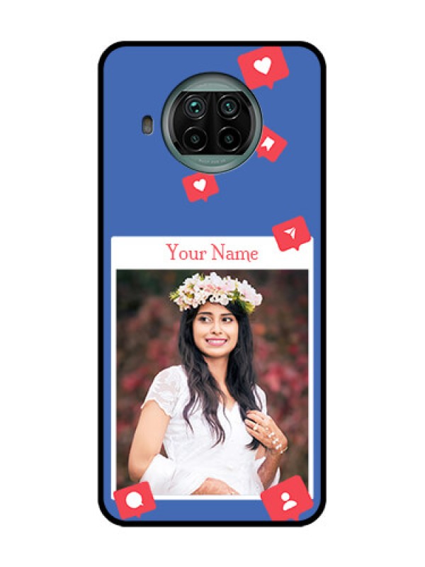 Custom Xiaomi Mi 10I 5G Custom Metal Phone Case - Like Share And Comment Design