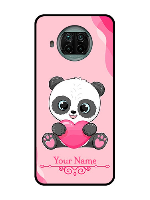 Custom Xiaomi Mi 10I 5G Custom Metal Phone Case - Cute Panda Design