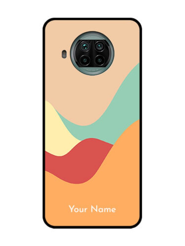 Custom Xiaomi Mi 10I 5G Custom Metal Phone Case - Ocean Waves Multi - Colour Design