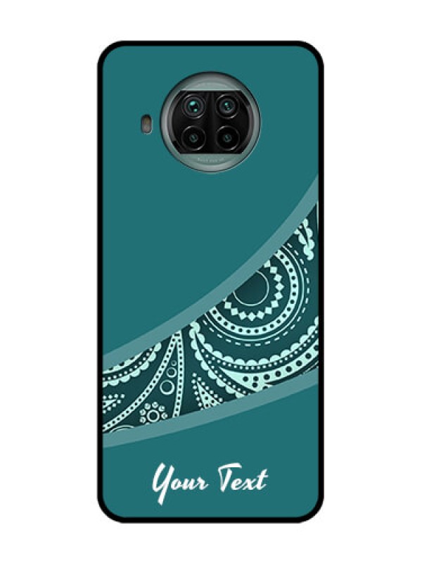 Custom Xiaomi Mi 10I 5G Custom Metal Phone Case - Semi Visible Floral Design