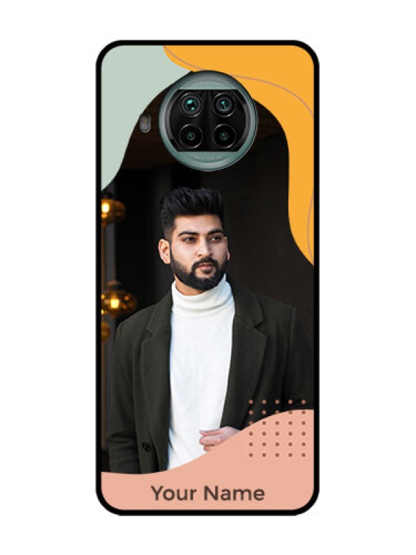 Custom Xiaomi Mi 10I 5G Custom Metal Phone Case - Tri - Coloured Overlay Design