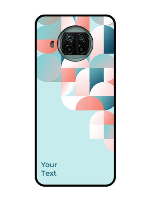 Custom Xiaomi Mi 10I 5G Custom Metal Phone Case - Stylish Semi - Circle Pattern Design