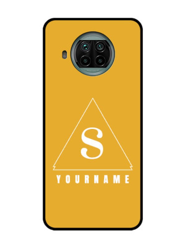 Custom Xiaomi Mi 10I 5G Custom Metal Phone Case - Simple Triangle Design