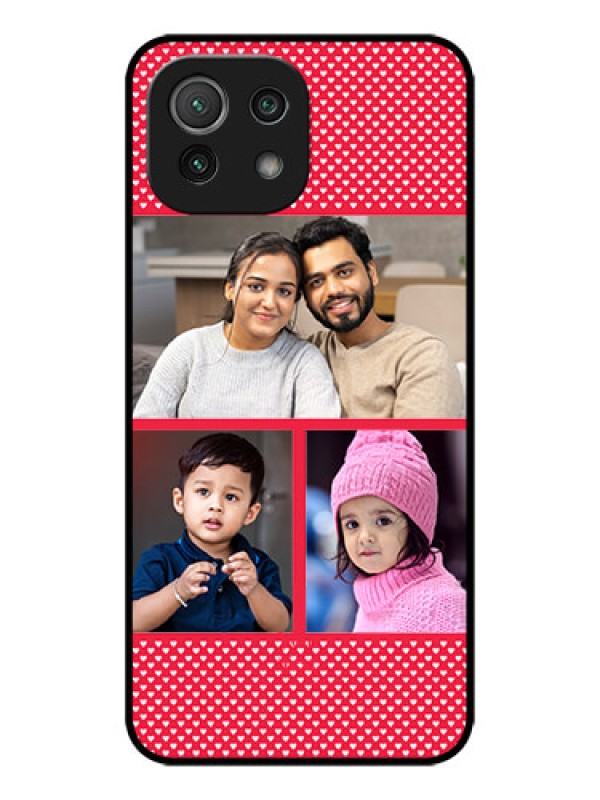 Custom Xiaomi Mi 11 Lite NE 5G Custom Metal Phone Case - Bulk Photo Upload Design