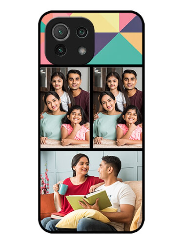 Custom Xiaomi Mi 11 Lite NE 5G Custom Metal Phone Case - Bulk Pic Upload Design