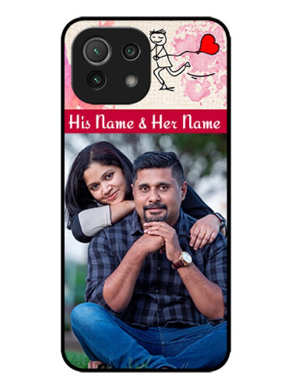 Custom Xiaomi Mi 11 Lite NE 5G Custom Metal Phone Case - You And Me Case Design