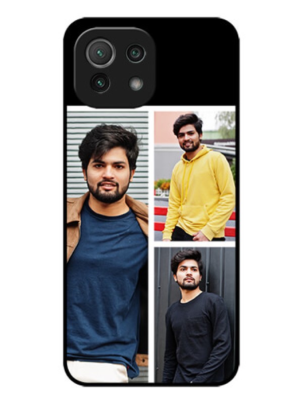 Custom Xiaomi Mi 11 Lite NE 5G Custom Metal Phone Case - Upload Multiple Picture Design