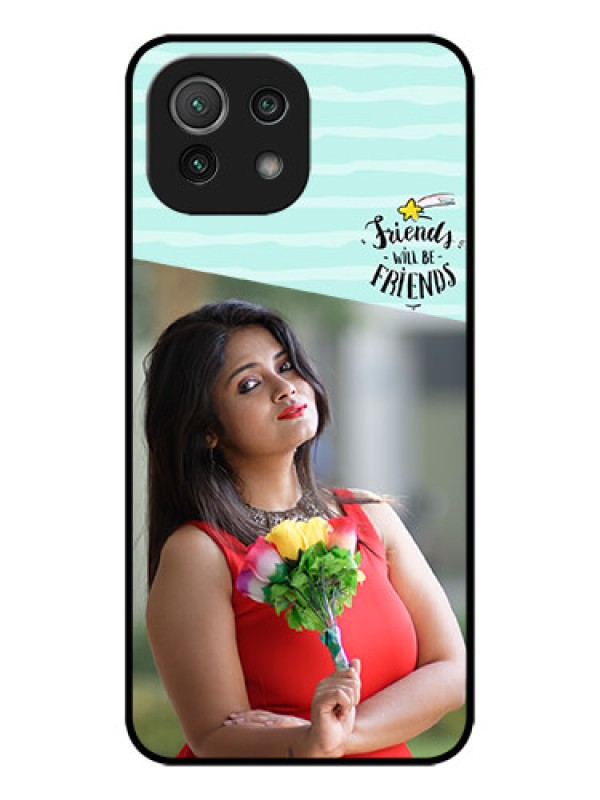 Custom Xiaomi Mi 11 Lite NE 5G Custom Metal Phone Case - Friends Picture Icon Design