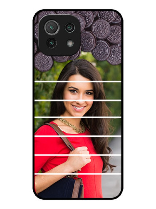 Custom Xiaomi Mi 11 Lite NE 5G Custom Metal Phone Case - With Oreo Biscuit Design