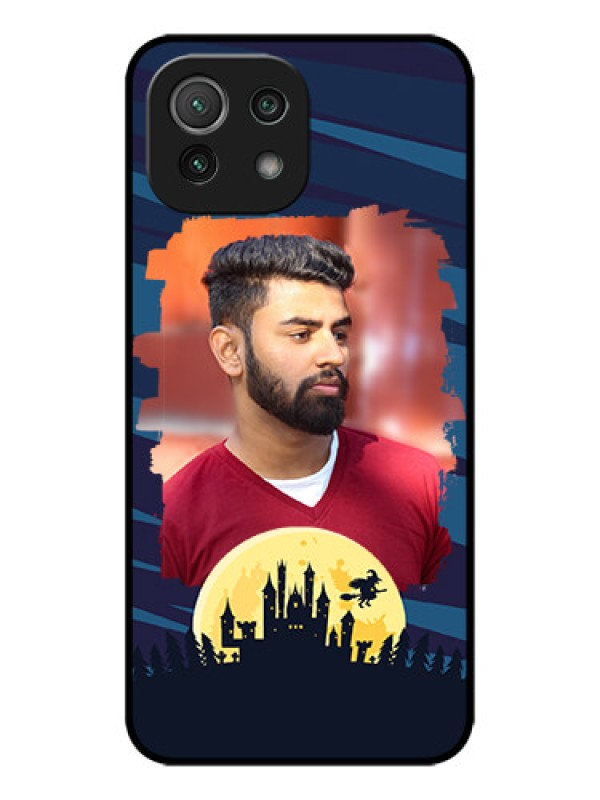 Custom Xiaomi Mi 11 Lite NE 5G Custom Metal Phone Case - Halloween Witch Design