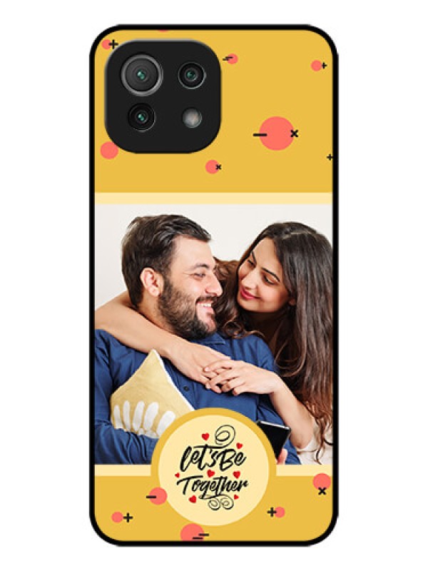 Custom Xiaomi Mi 11 Lite NE 5G Custom Metal Phone Case - Lets Be Together Design