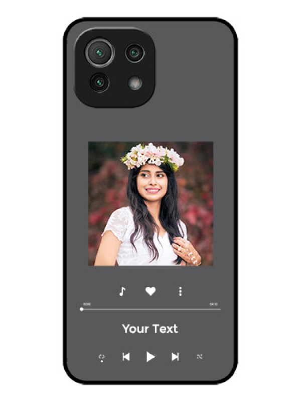 Custom Xiaomi Mi 11 Lite NE 5G Custom Metal Phone Case - Play The Music Design