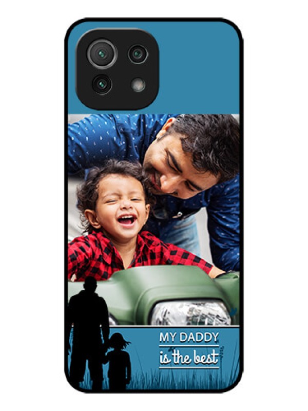 Custom Xiaomi Mi 11 Lite Custom Metal Phone CaseBest Dad Design