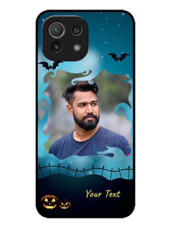 Custom Xiaomi Mi 11 Lite Custom Metal Phone CaseHalloween Frame Design