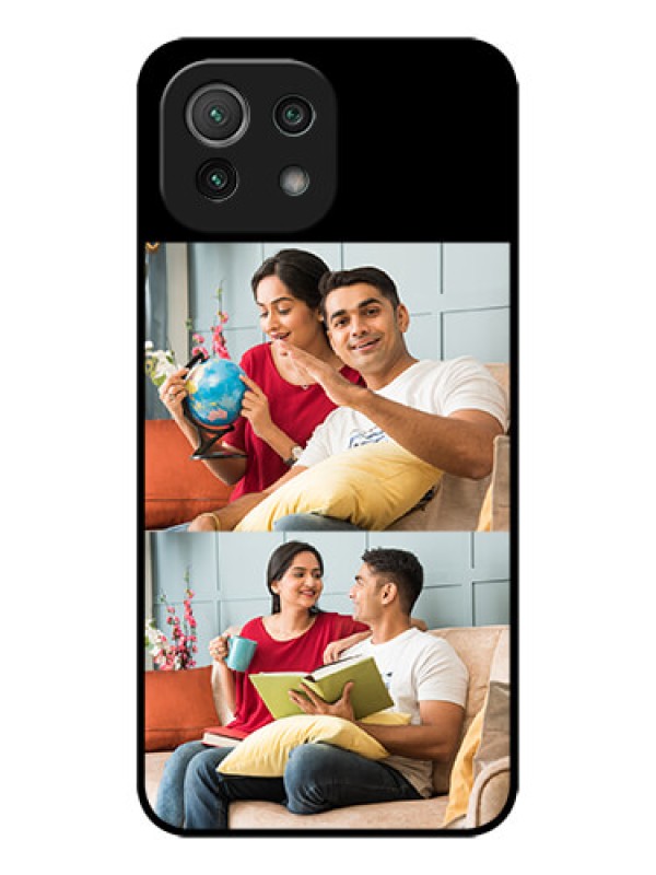 Custom Xiaomi Mi 11 Lite Custom Metal Phone Case2 Images Design