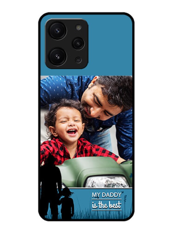 Custom Redmi 12 4G Custom Metal Phone CaseBest Dad Design