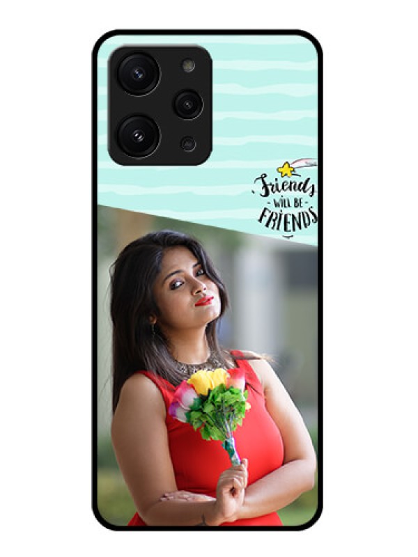 Custom Redmi 12 4G Custom Metal Phone CaseFriends Picture Icon Design