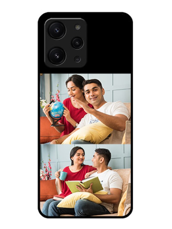 Custom Redmi 12 4G Custom Metal Phone Case2 Images Design