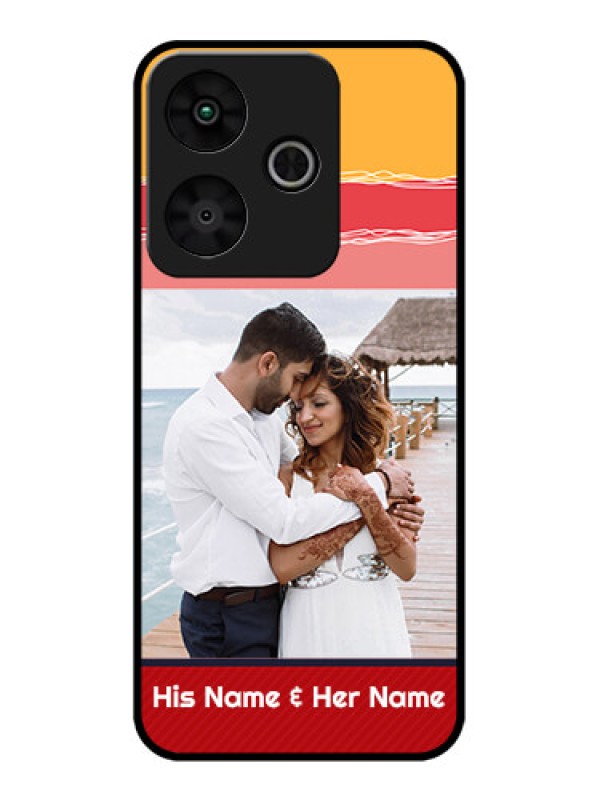 Custom Redmi 13 5G Custom Metal Phone Case - Colorful Case Design