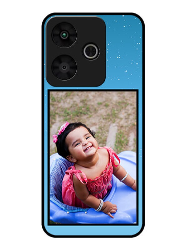 Custom Redmi 13 5G Custom Metal Phone Case - Wave Pattern Colorful Design