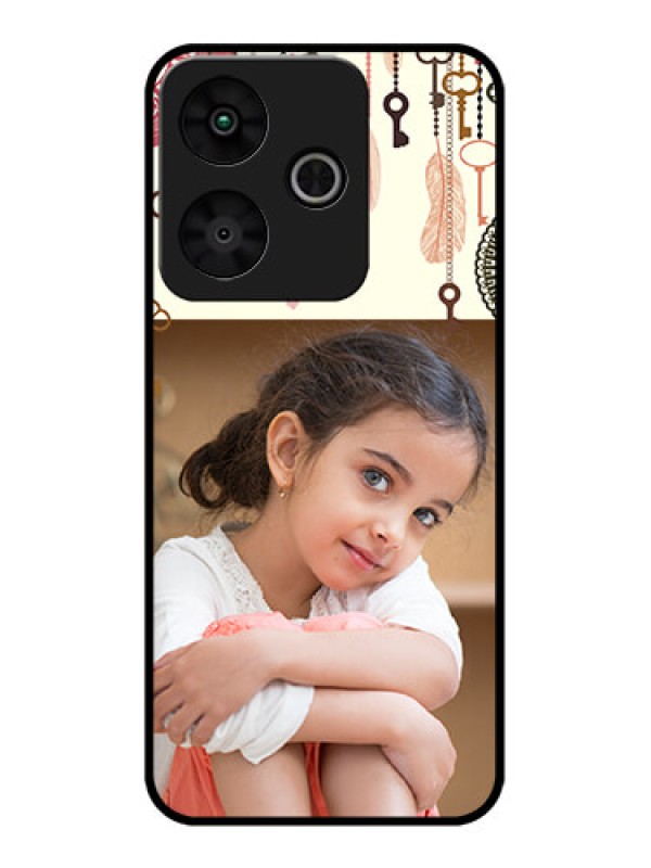 Custom Redmi 13 5G Custom Metal Phone Case - Boho Style Design