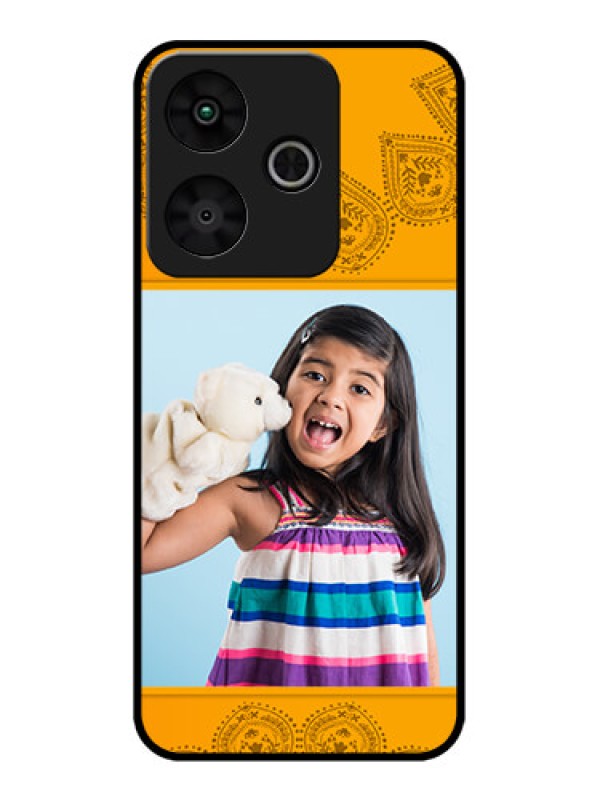 Custom Redmi 13 5G Custom Metal Phone Case - Photo Wedding Design