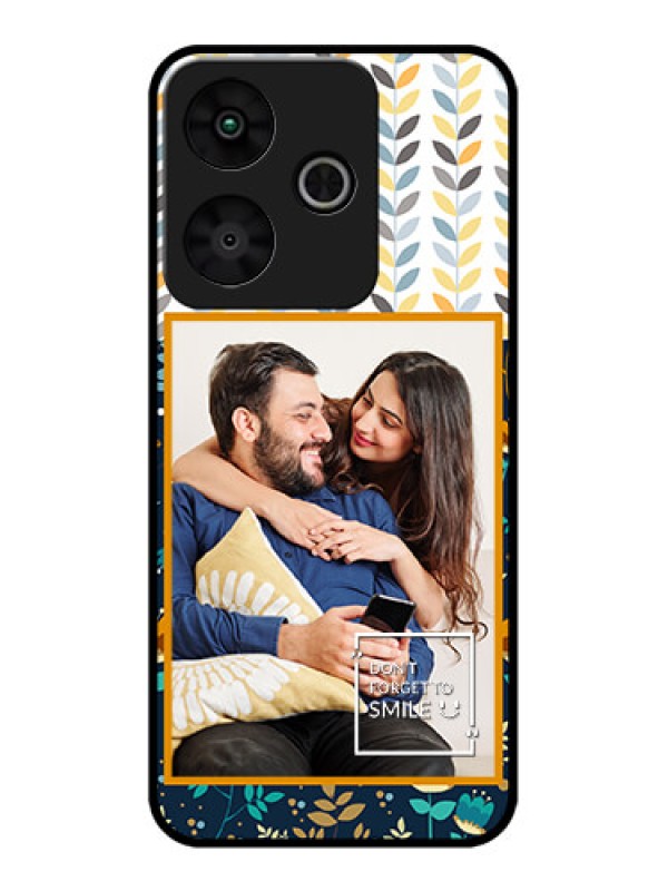 Custom Redmi 13 5G Custom Metal Phone Case - Pattern Design