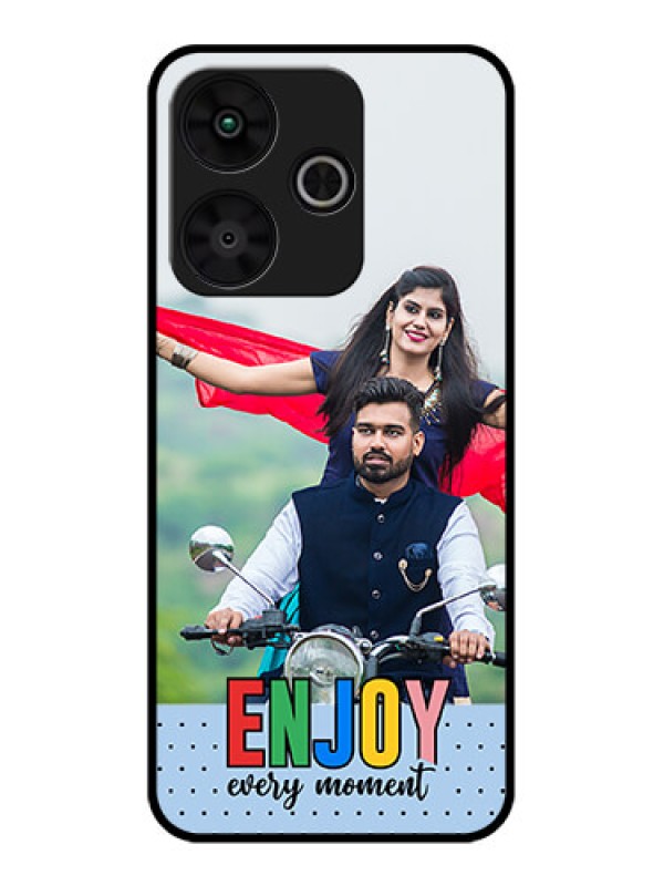 Custom Redmi 13 5G Custom Metal Phone Case - Enjoy Every Moment Design