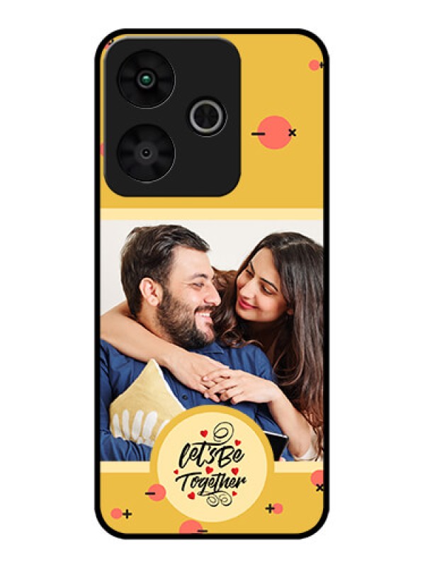 Custom Redmi 13 5G Custom Metal Phone Case - Lets Be Together Design