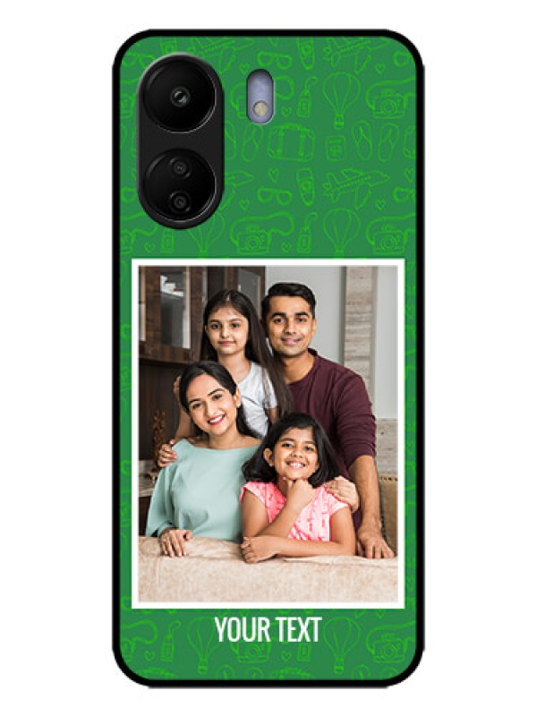 Custom Redmi 13C 4G Custom Metal Phone CasePicture Upload Design