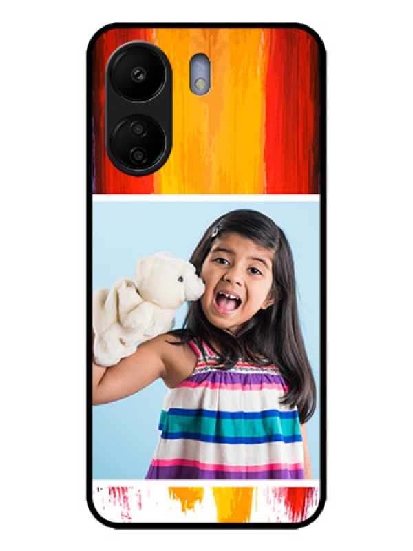 Custom Redmi 13C 4G Custom Metal Phone CaseMulti Color Design