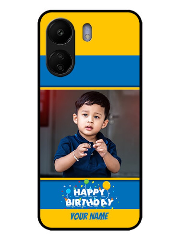 Custom Redmi 13C 4G Custom Metal Phone CaseBirthday Wishes Design